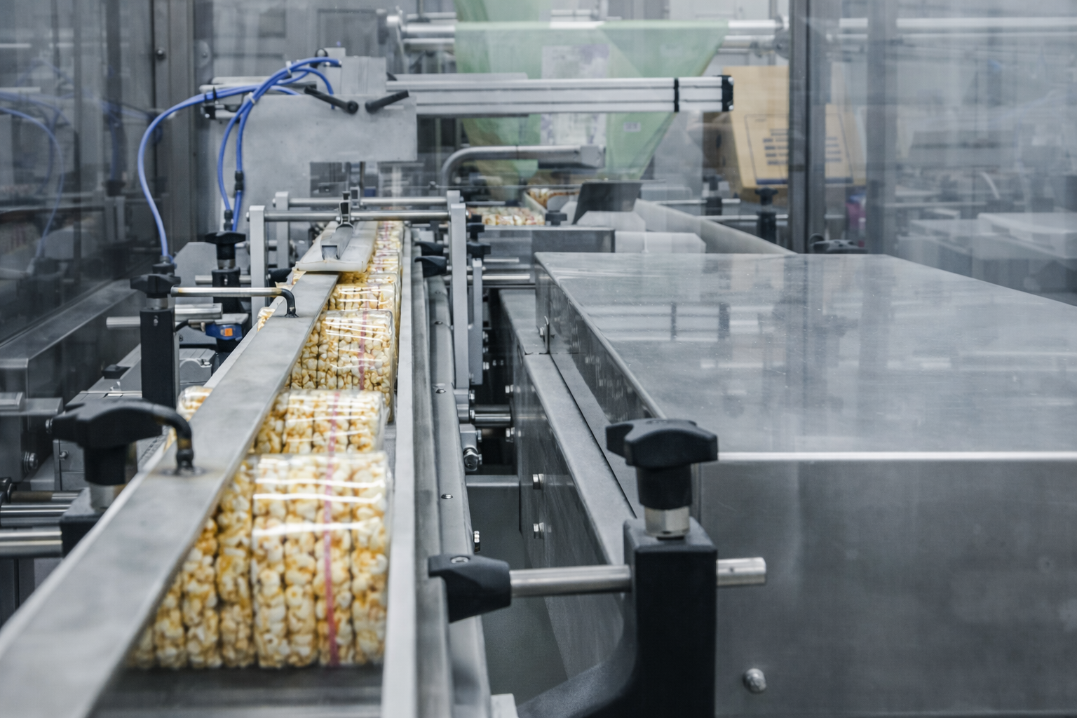 Dây chuyền đóng gói thực phẩm tự động tại Đức