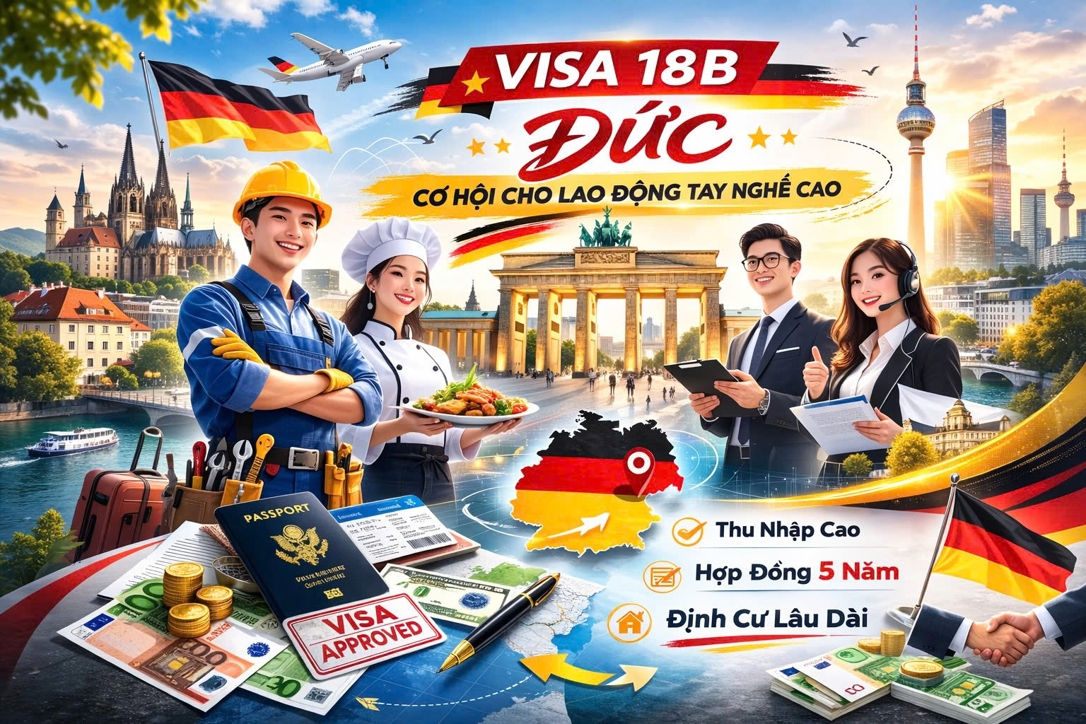 Visa 18B Đức